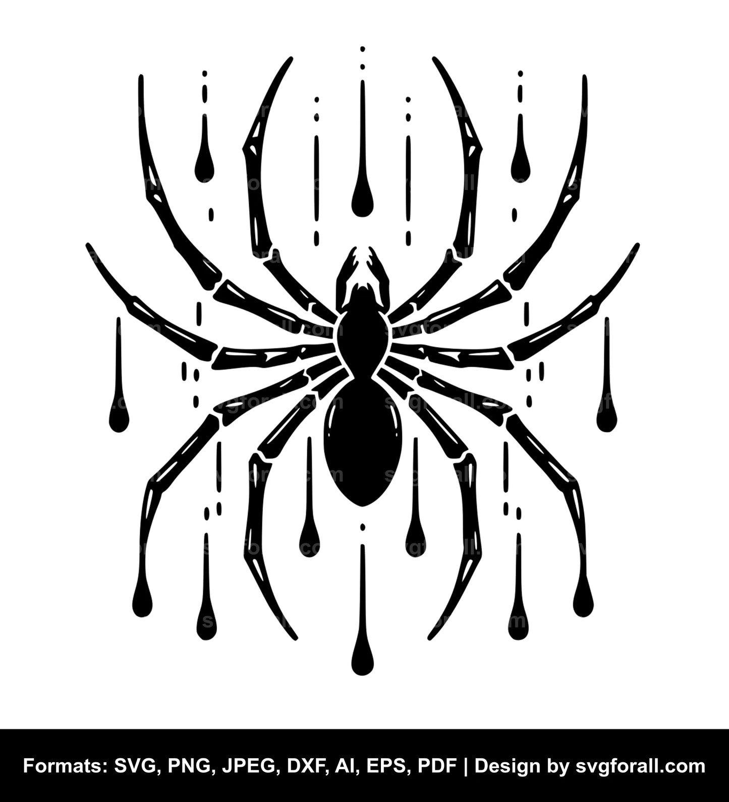 Spider SVG Vector