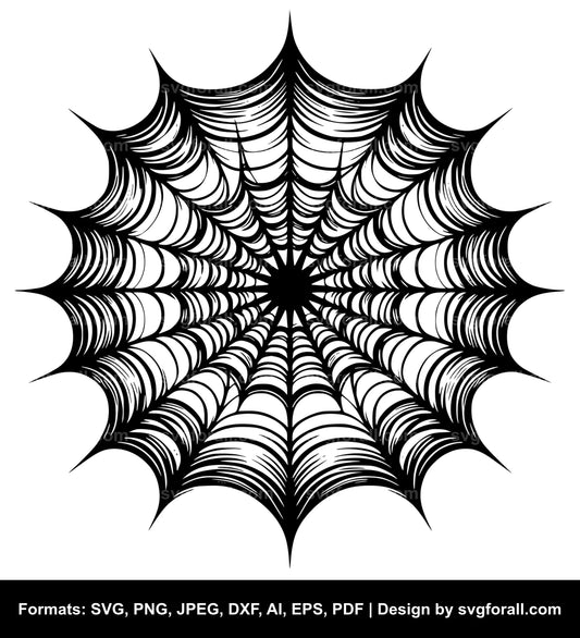 Spider Web Vector SVG