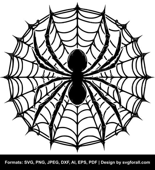 Spiderweb SVG - For Cricut