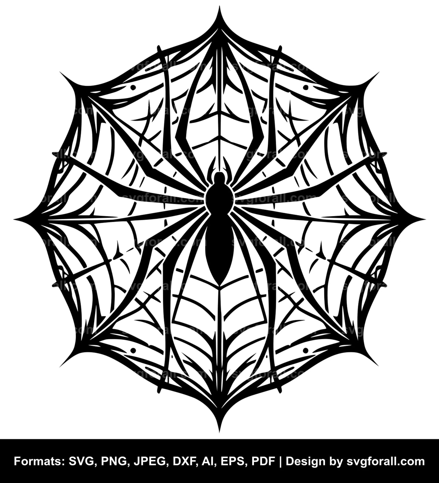 Spiderweb SVG Clip Art