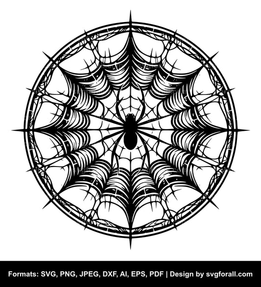 Spiderweb SVG File