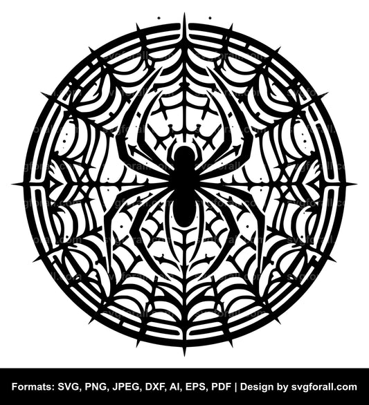 Spiderweb SVG For Cricut