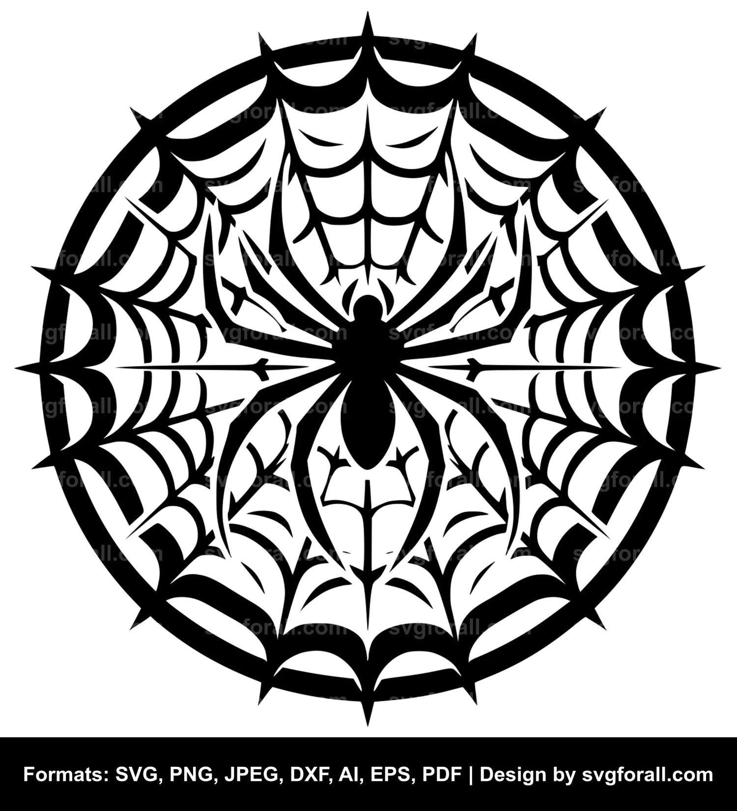 Spiderweb SVG [for Cricut]