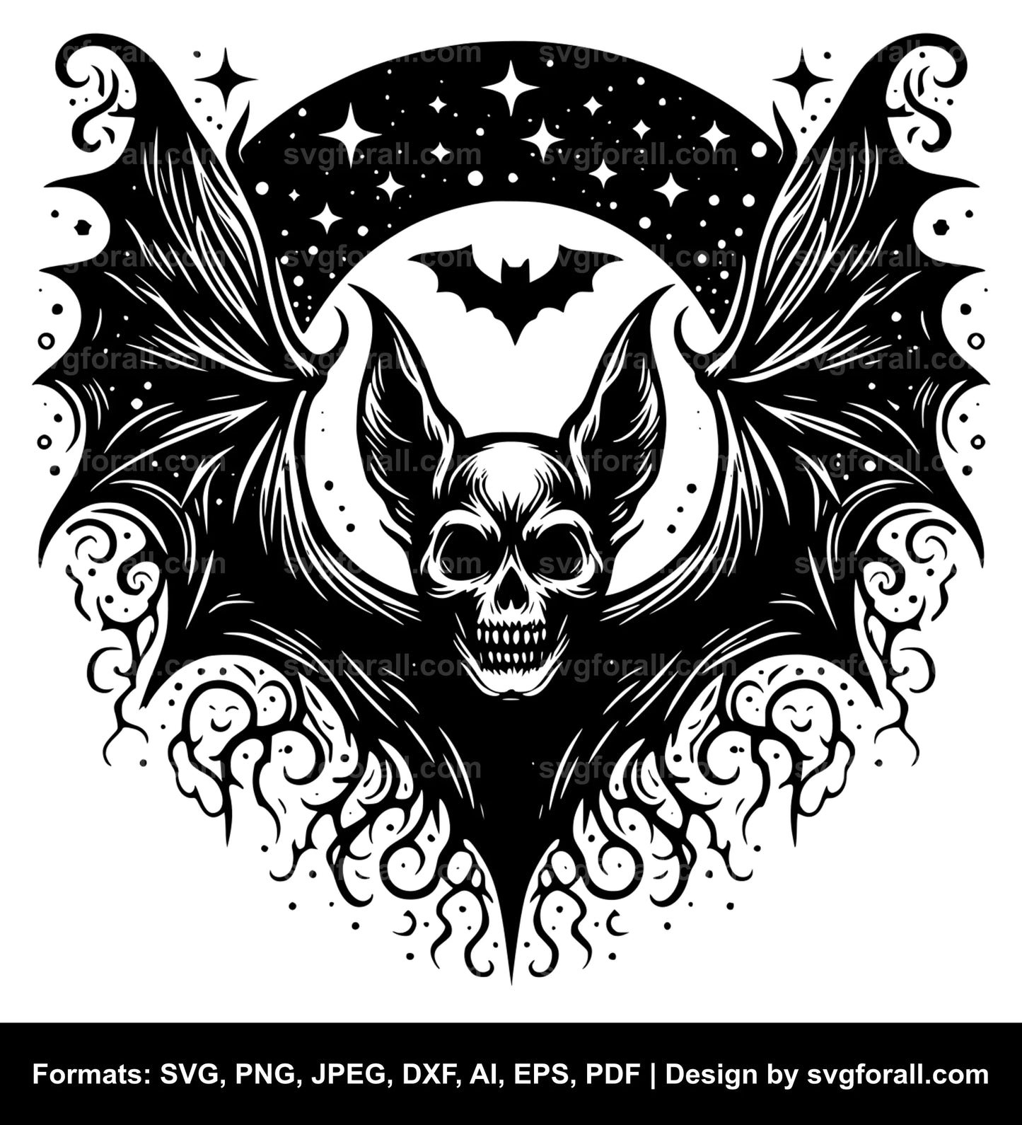 Spooky Bat Cricut SVG