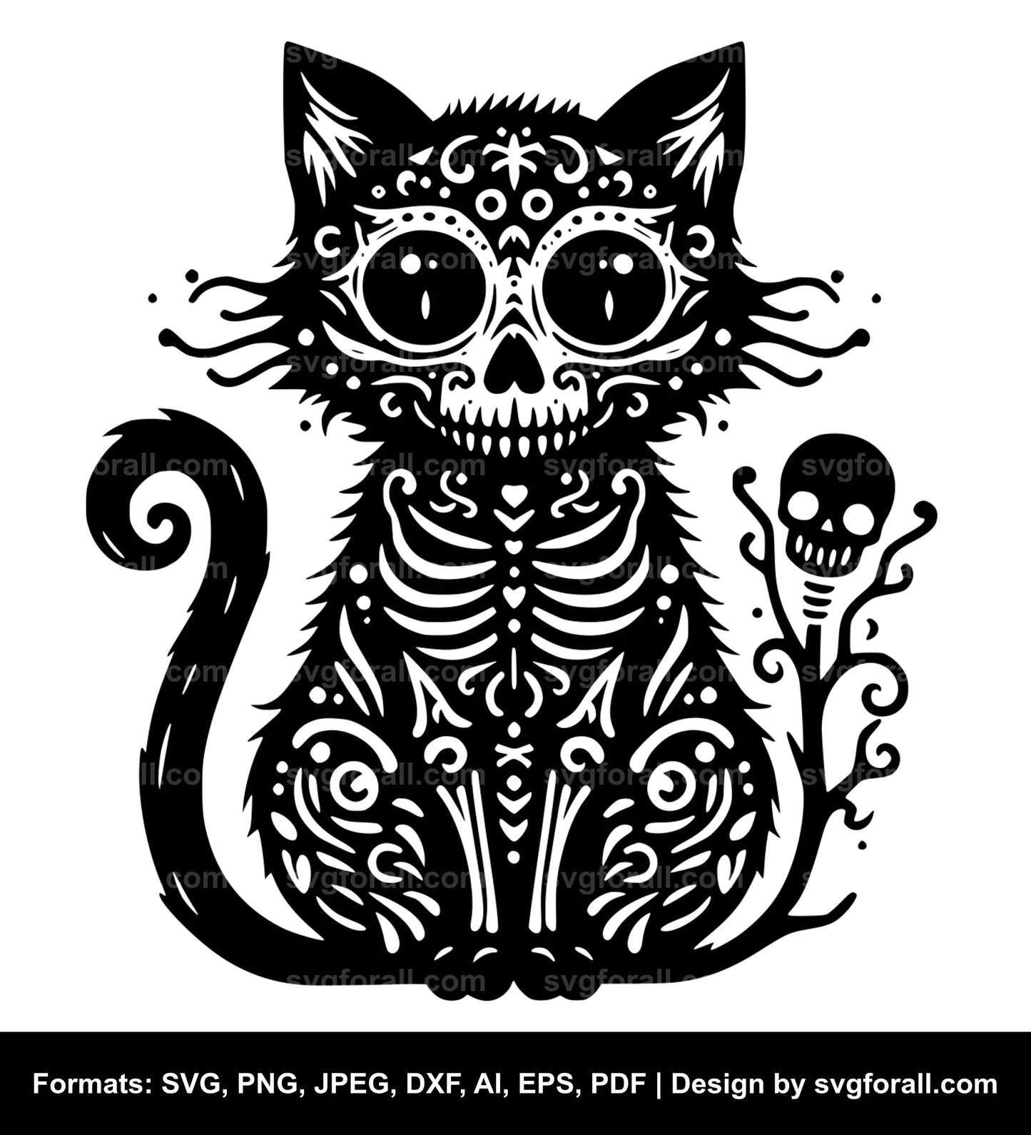 Spooky Cat Cricut SVG