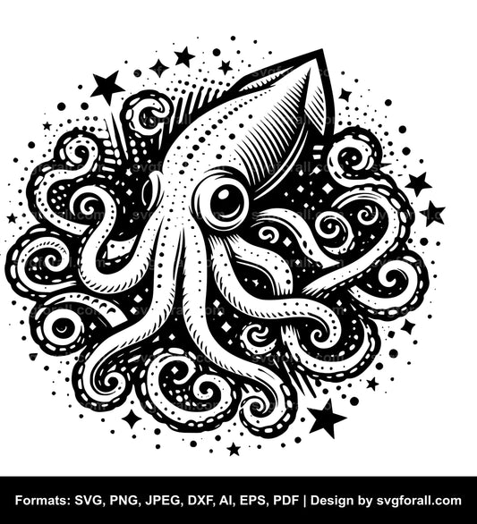 Squid SVG