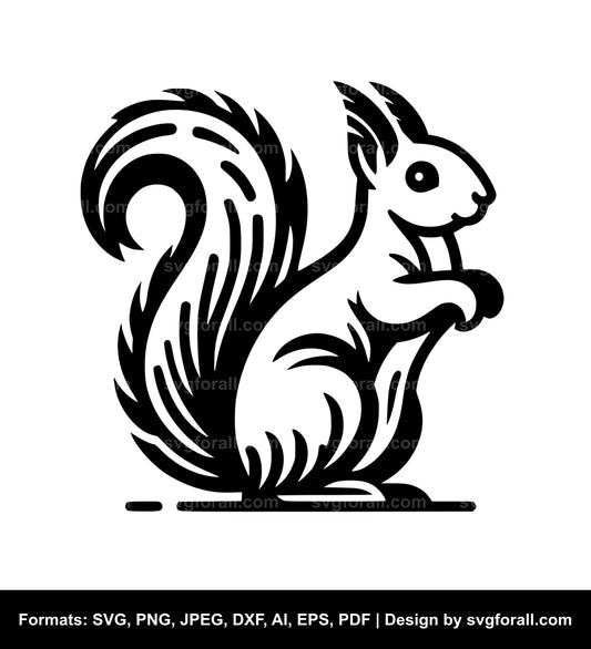 Squirrel SVG PNG