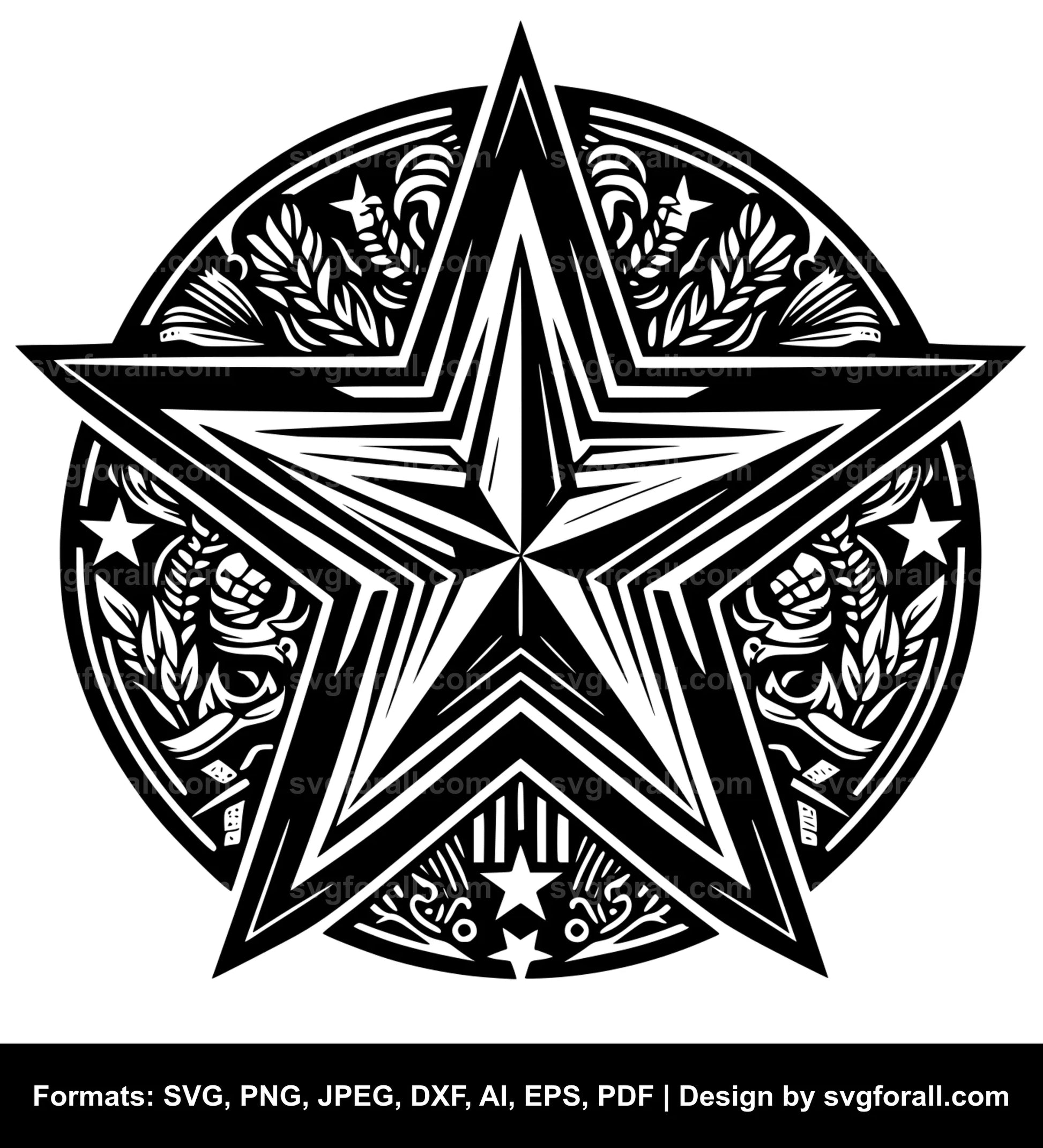 Star Black SVG