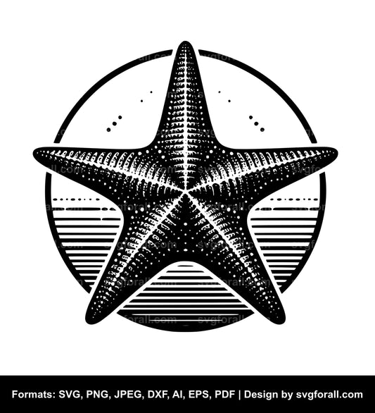 Starfish Vector SVG