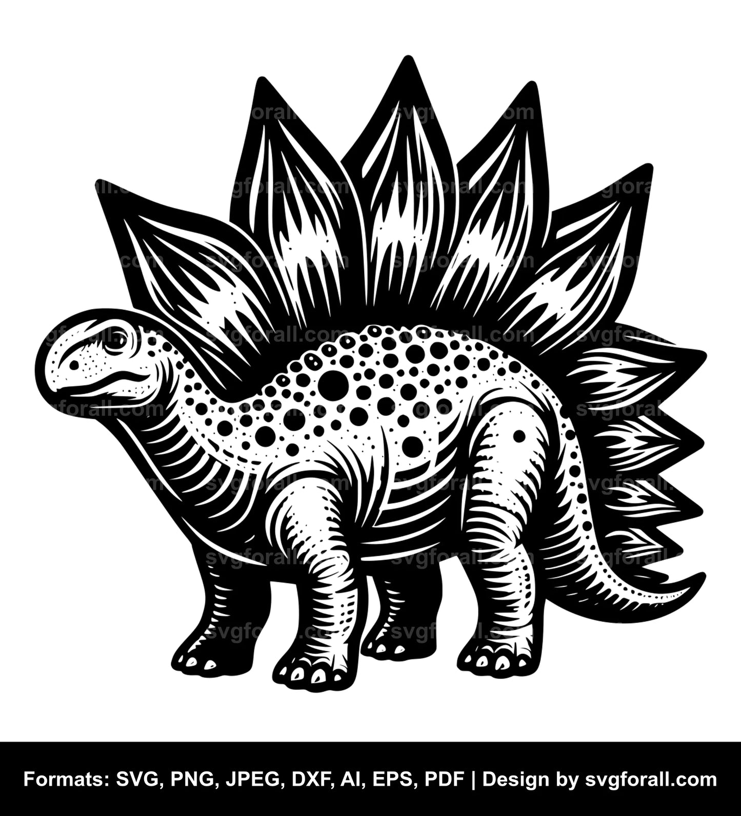 Stegosaurus SVG