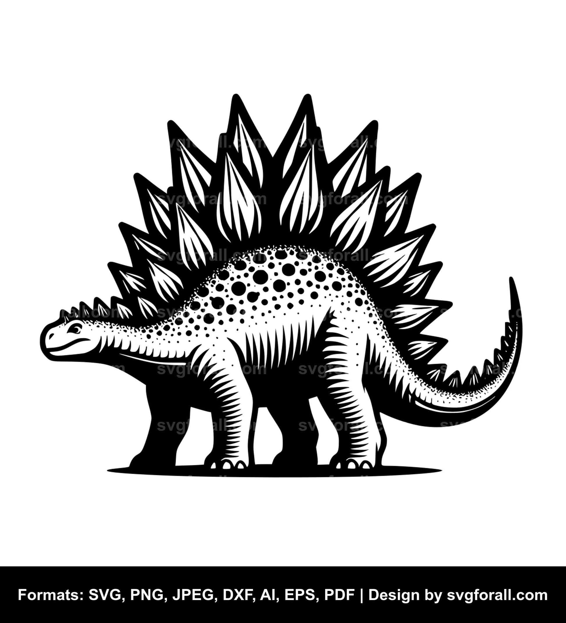 Stegosaurus SVG PNG