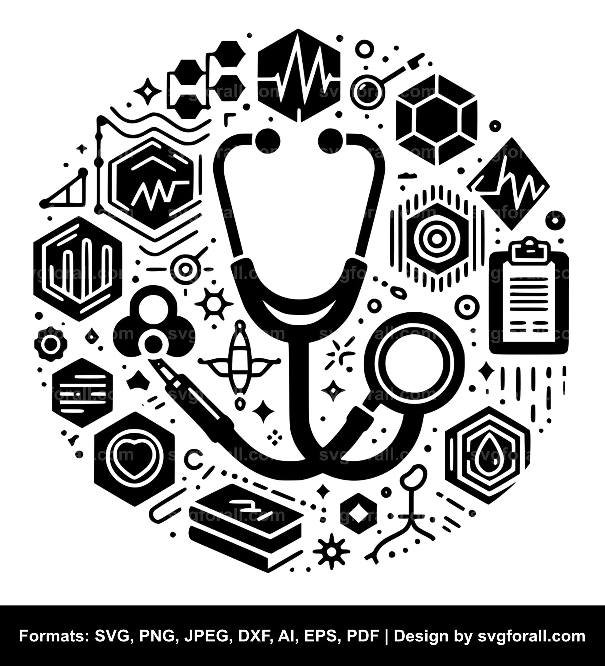 Stethoscope SVG