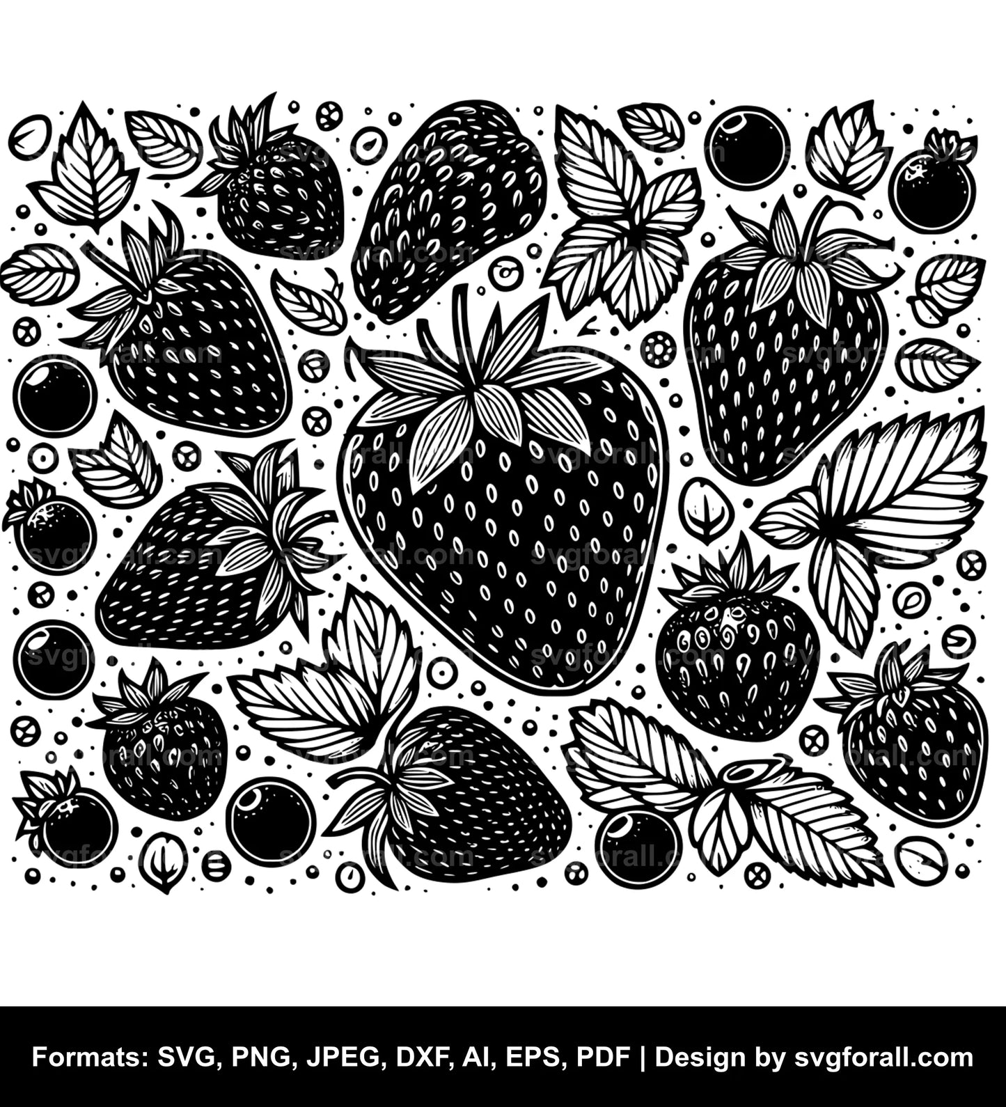 Strawberry SVG