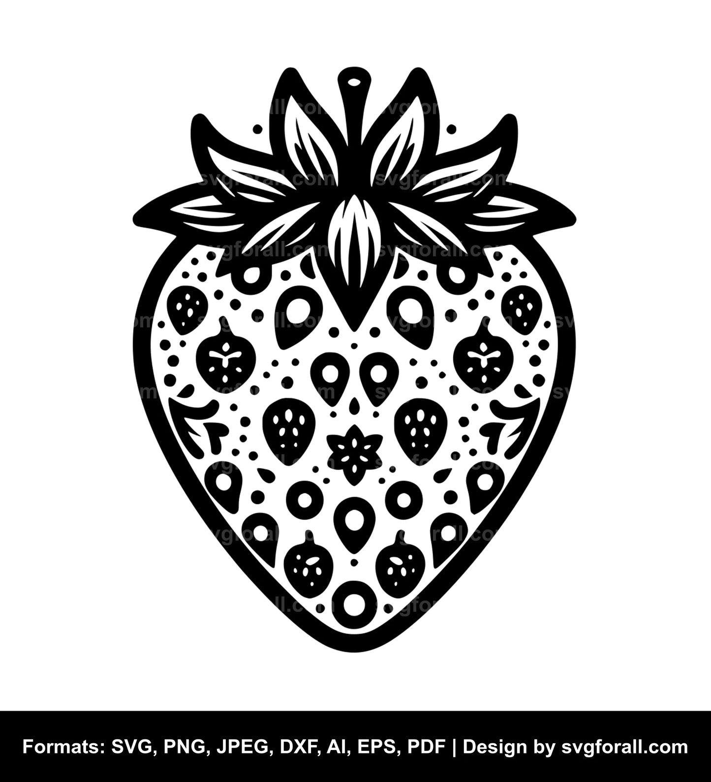 Strawberry SVG Clipart