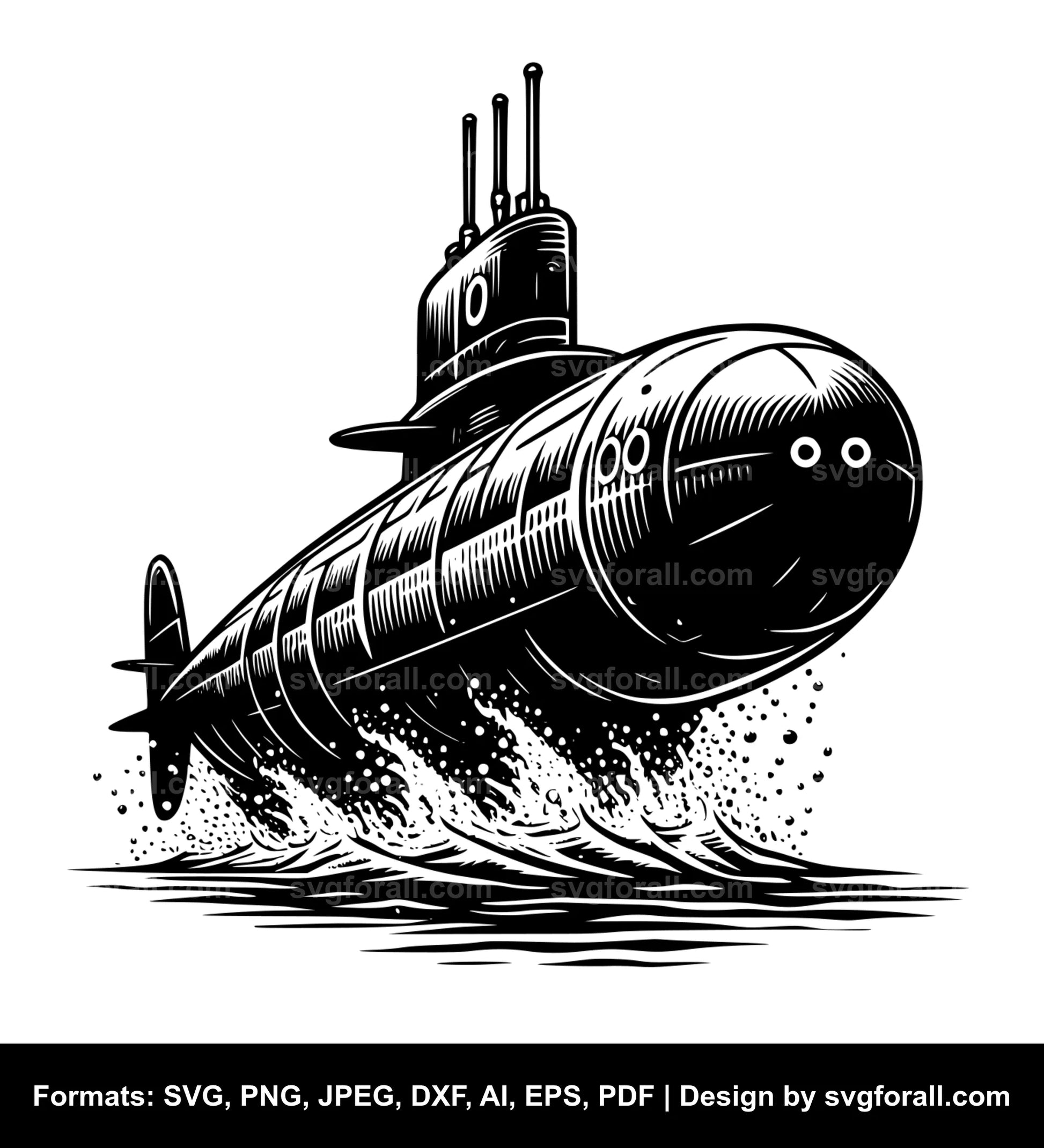 Submarine SVG