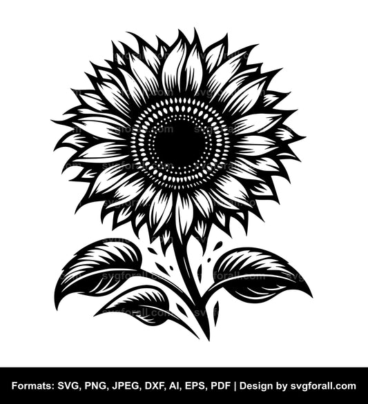 Sunflower SVG