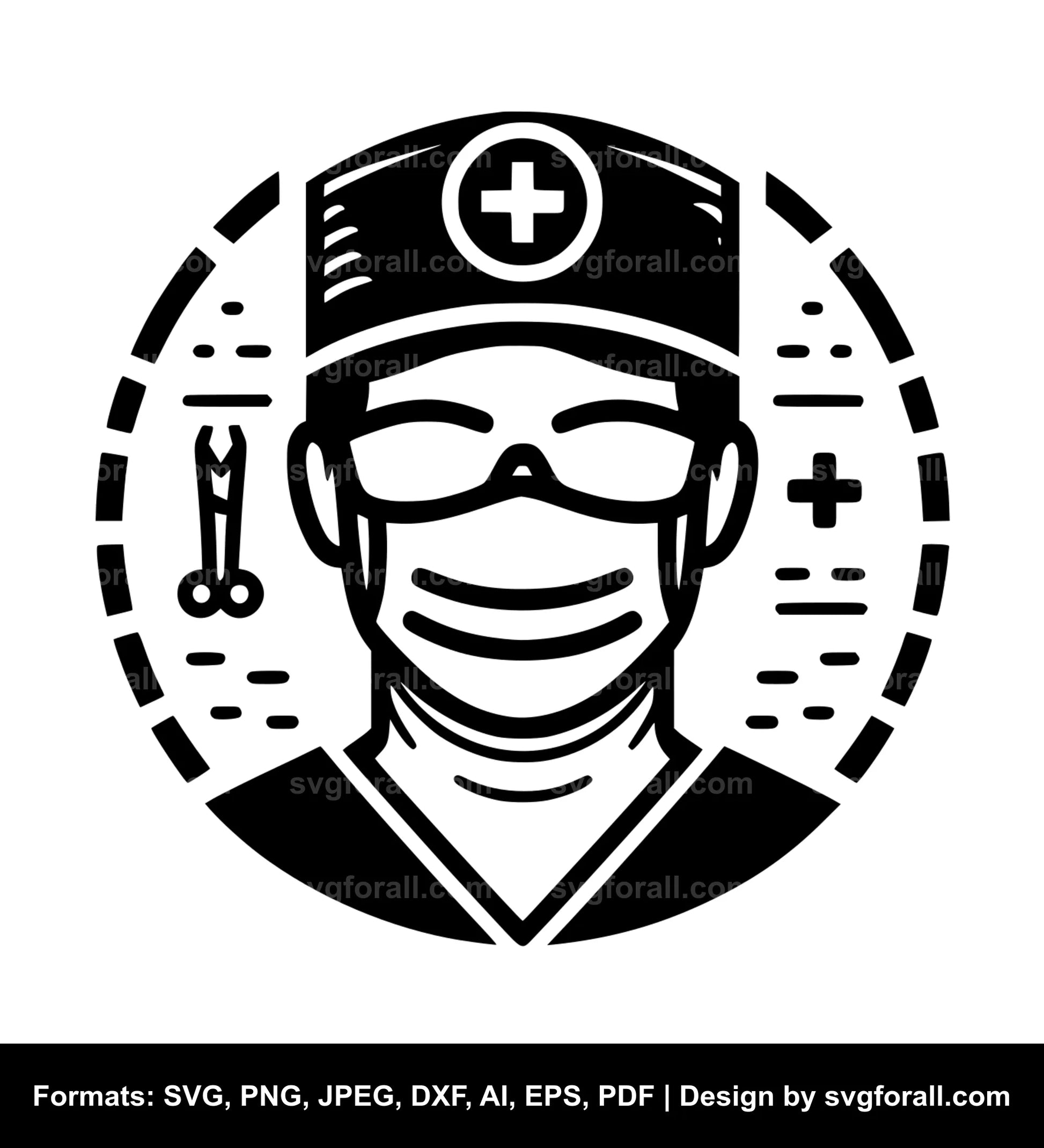 Surgeon Vector SVG