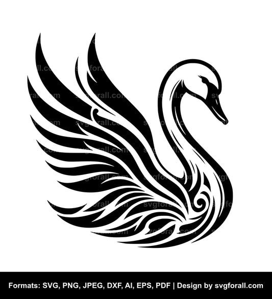 Swan Cricut SVG