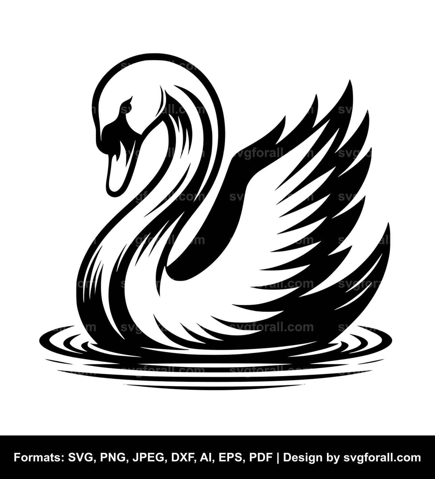 Swan SVG Design