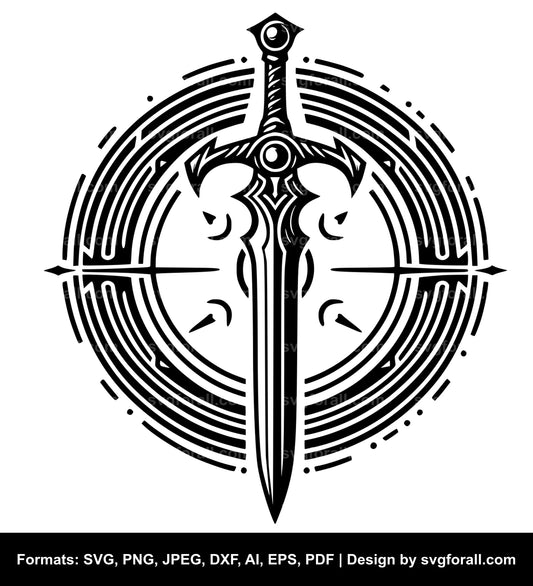 Sword SVG File