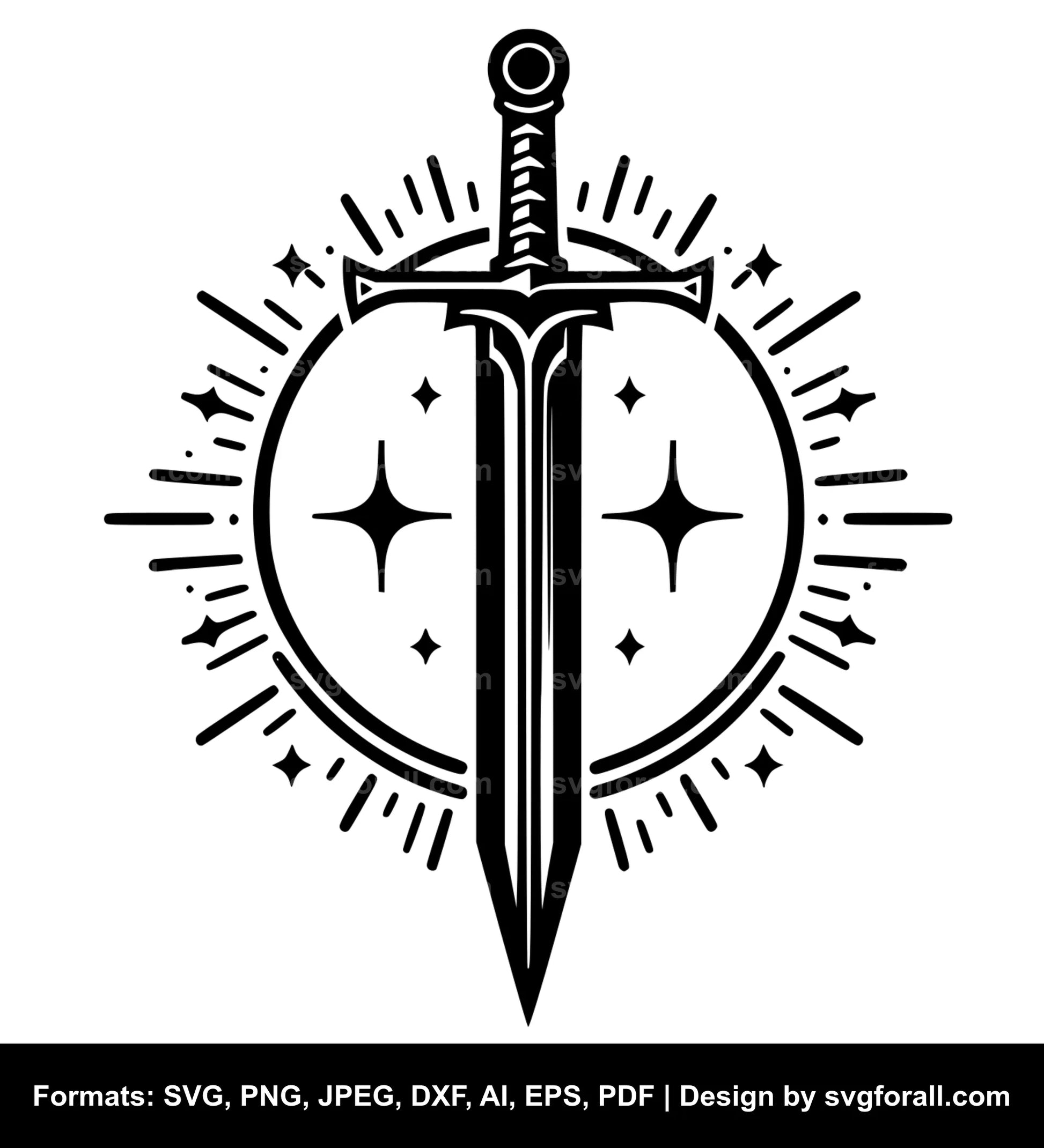 Sword SVG Vector