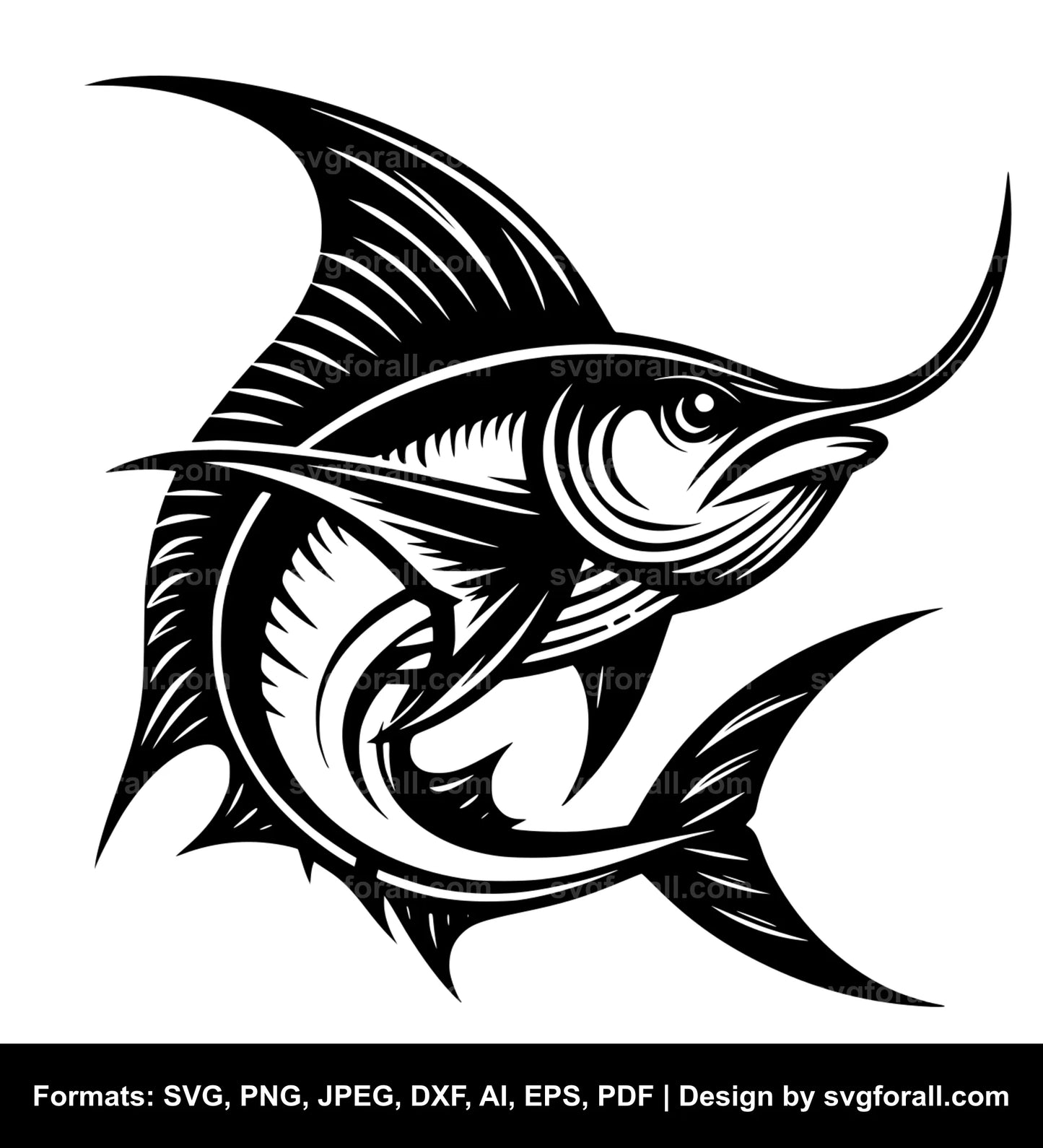 Swordfish SVG File