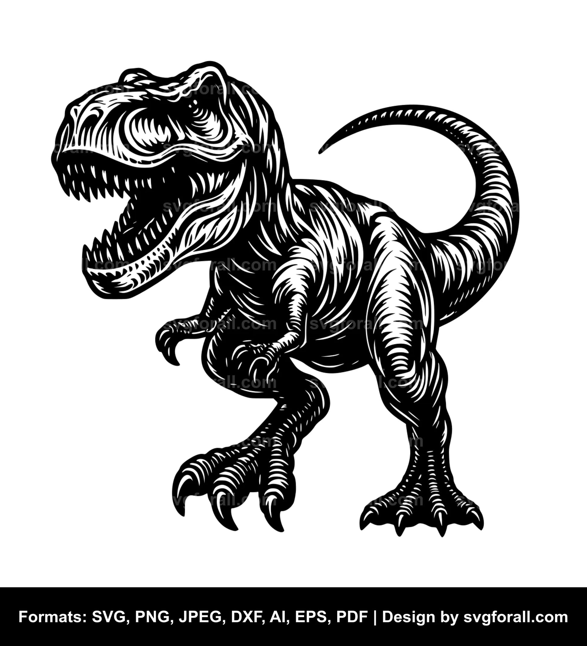 T Rex Vector SVG