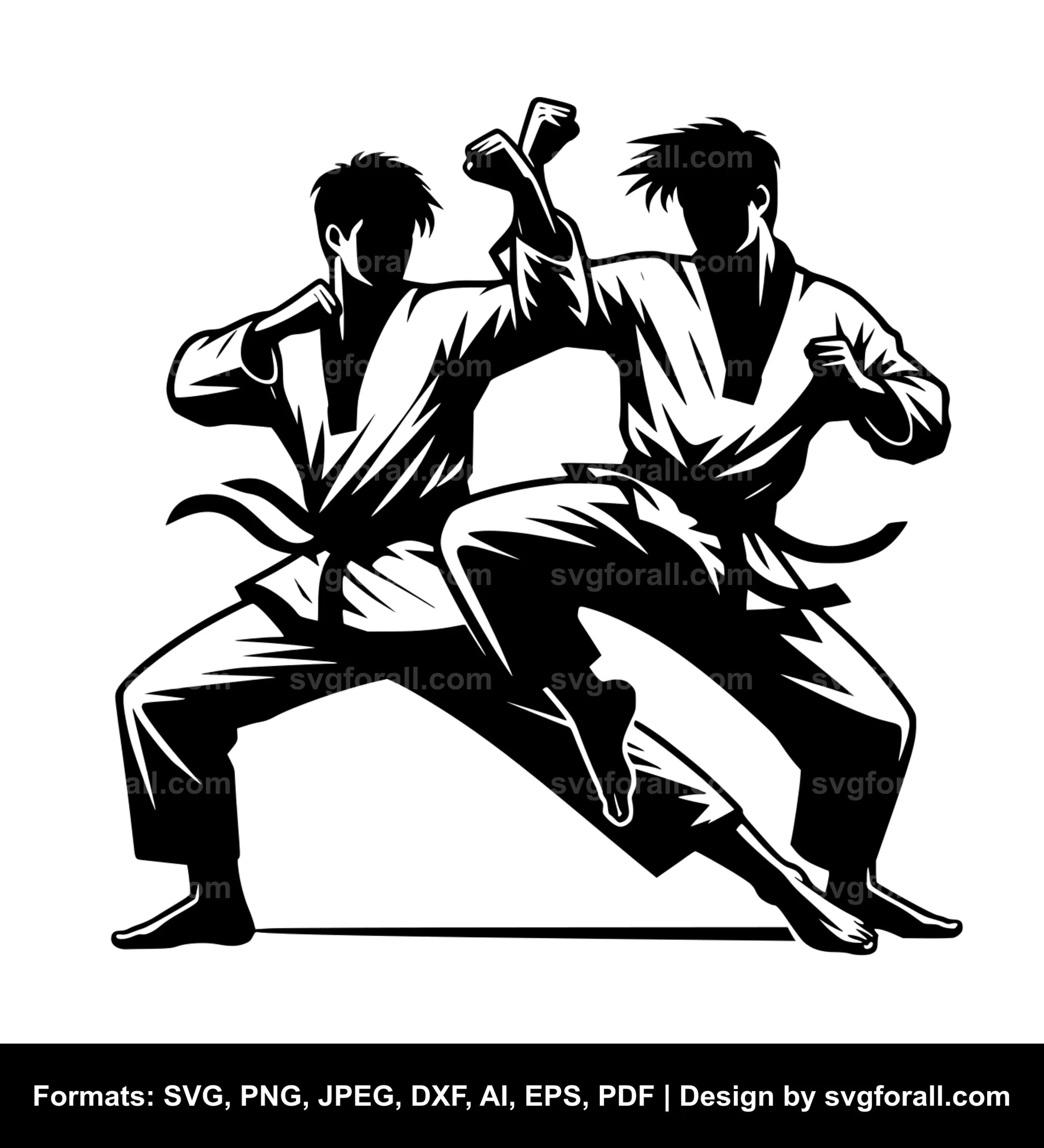 Taekwondo Cricut SVG