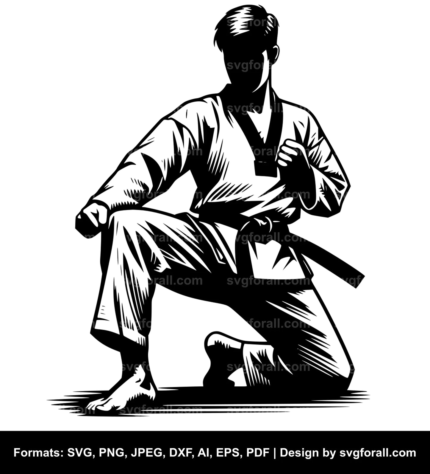 Taekwondo SVG Design