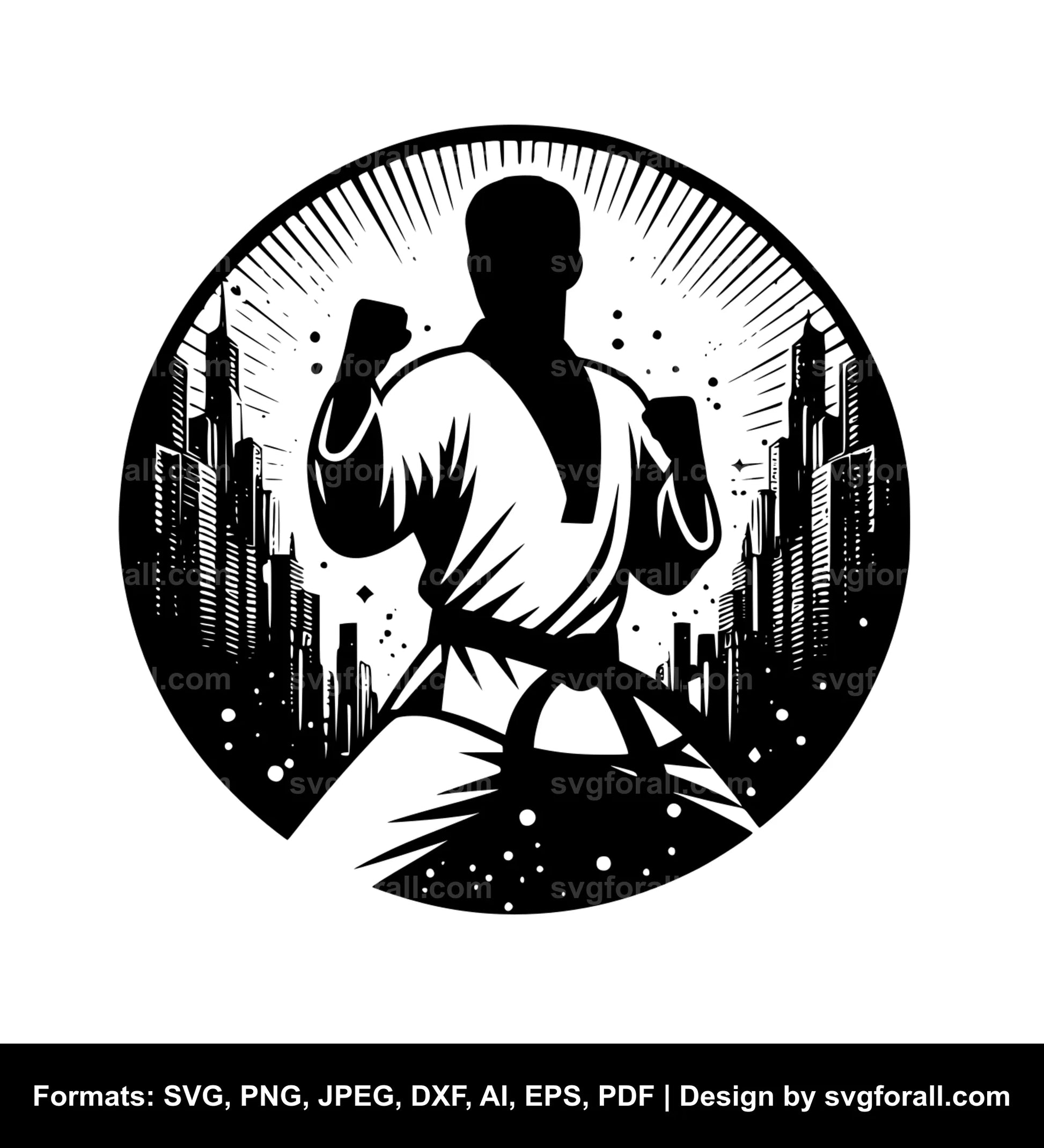 Taekwondo SVG File