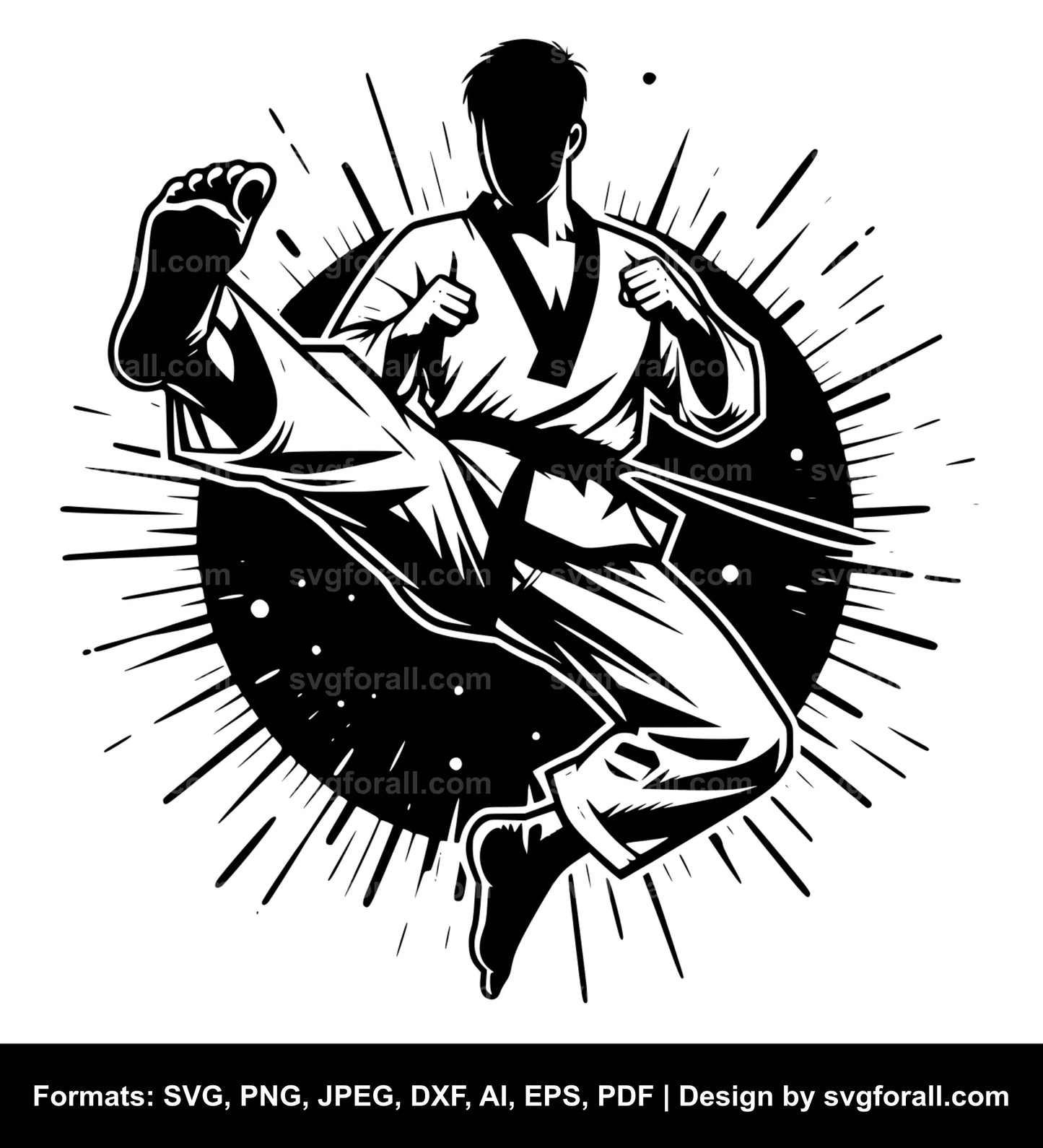 Taekwondo SVG PNG