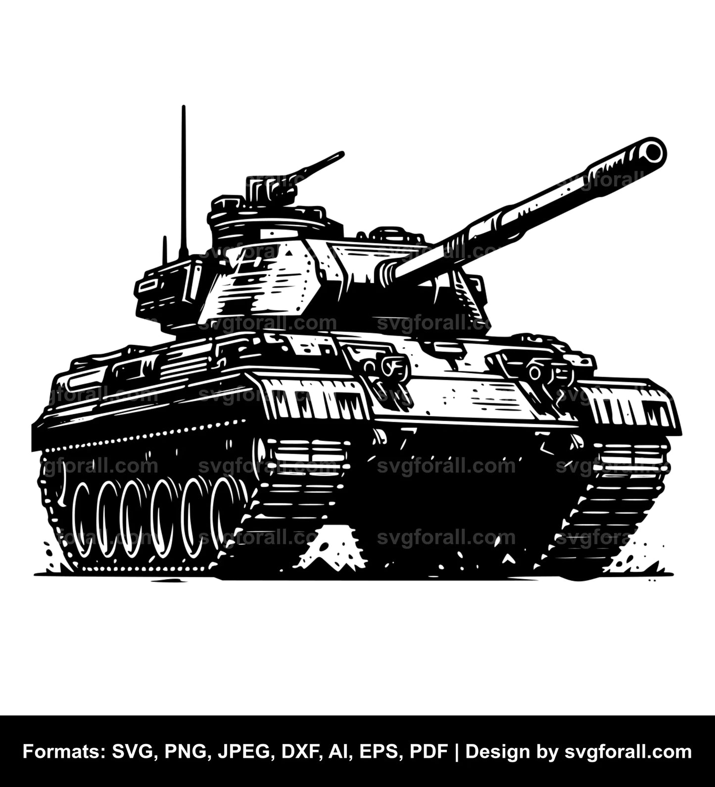 Tank Vector SVG