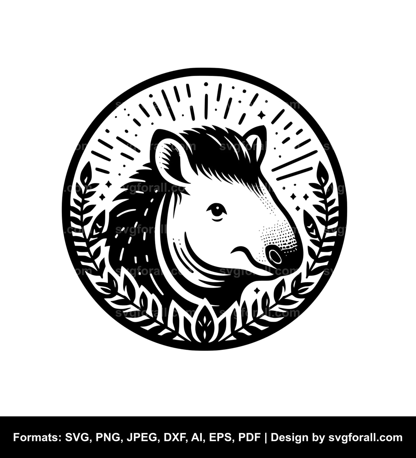 Tapir SVG PNG