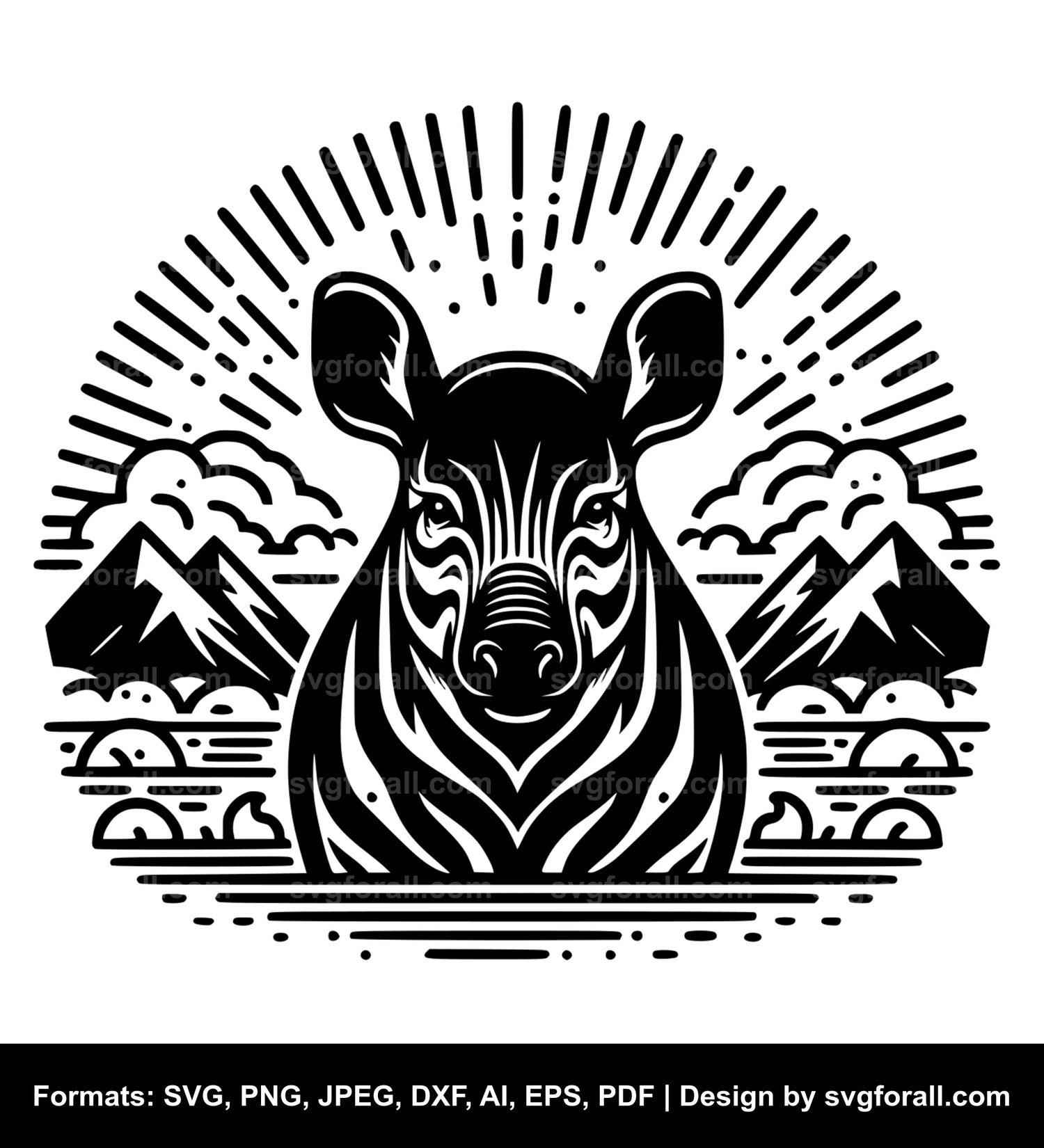 Tapir Vector SVG