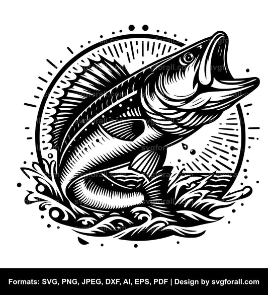 Tarpon Black SVG