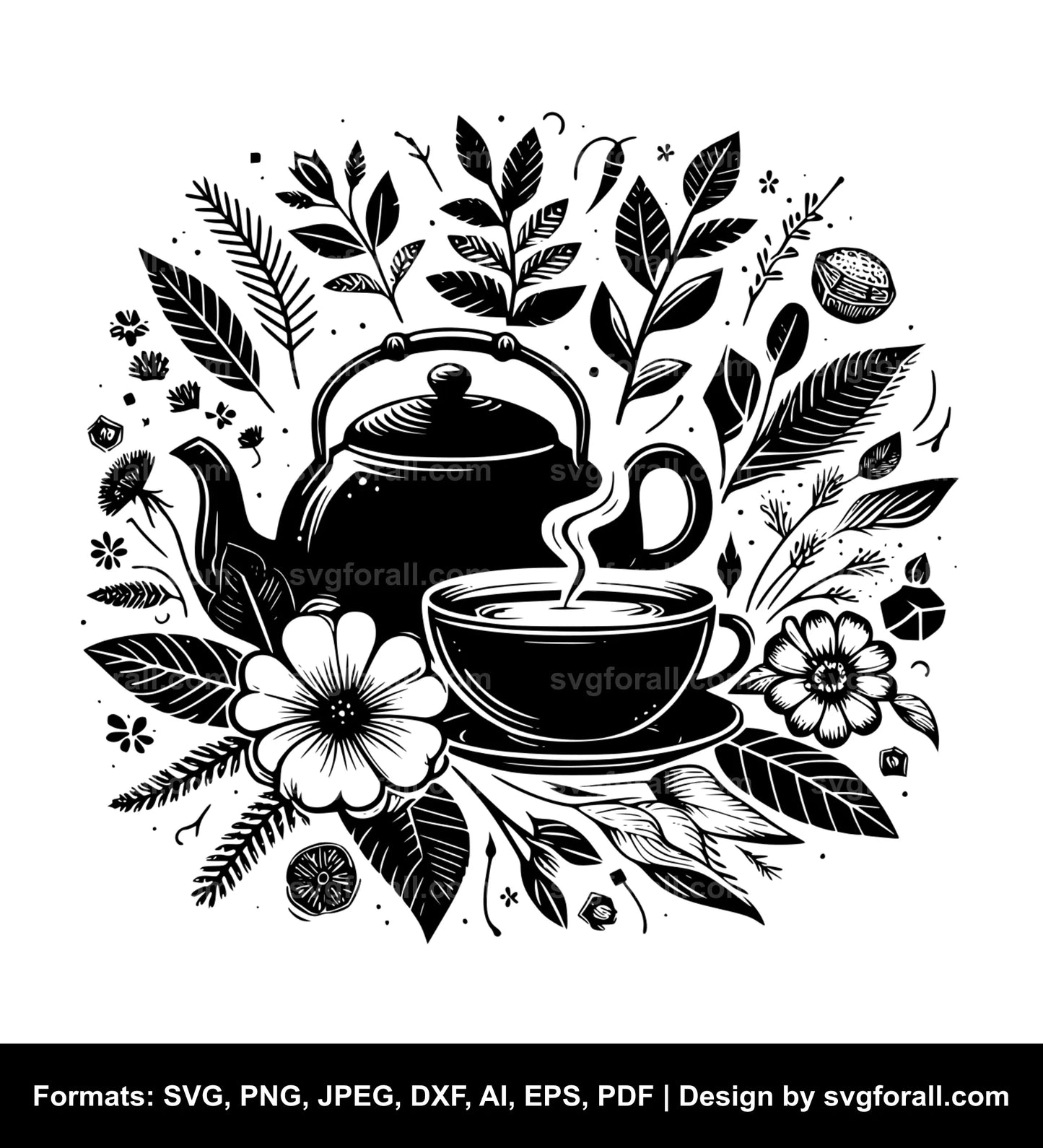 Tea Clipart SVG