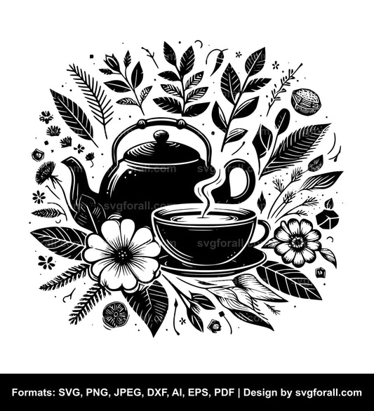 Tea Clipart SVG