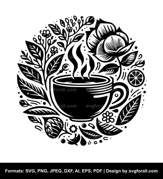 Tea SVG Clipart