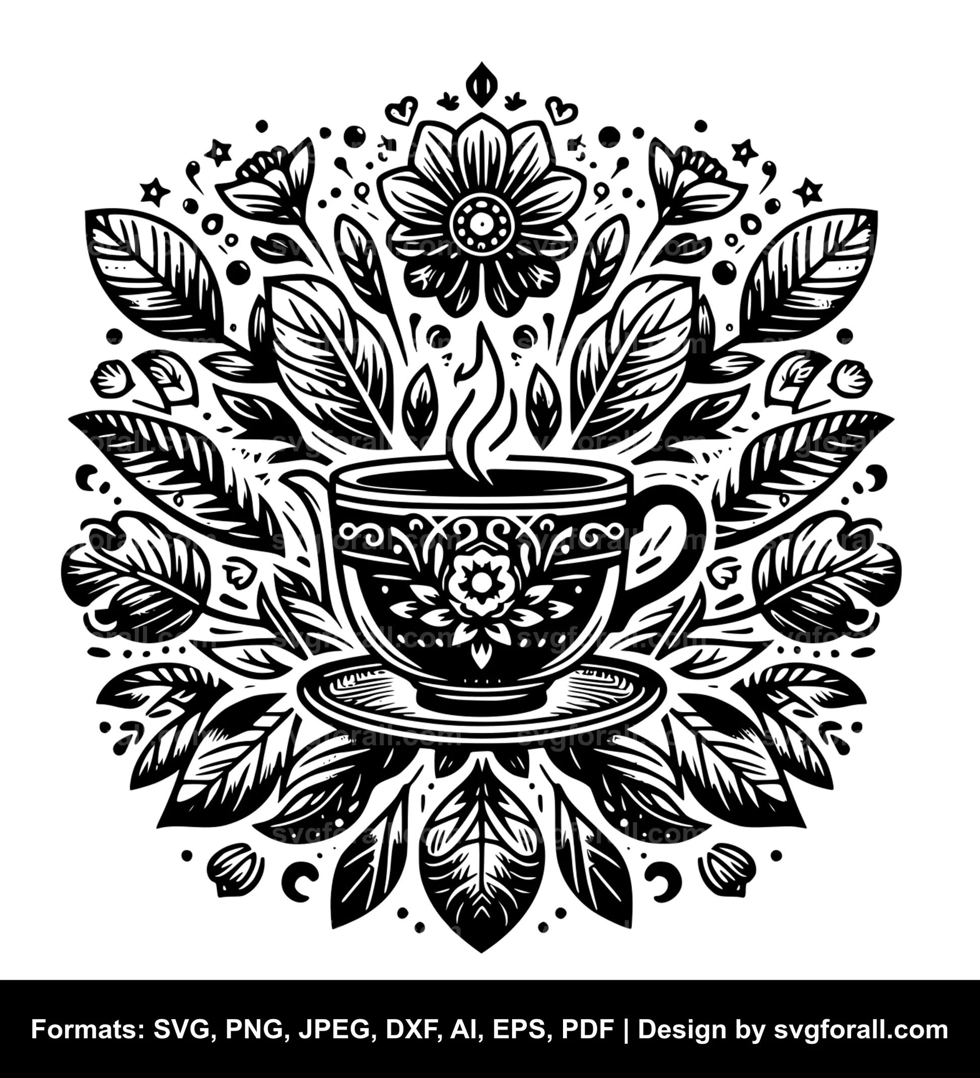 Tea SVG Design