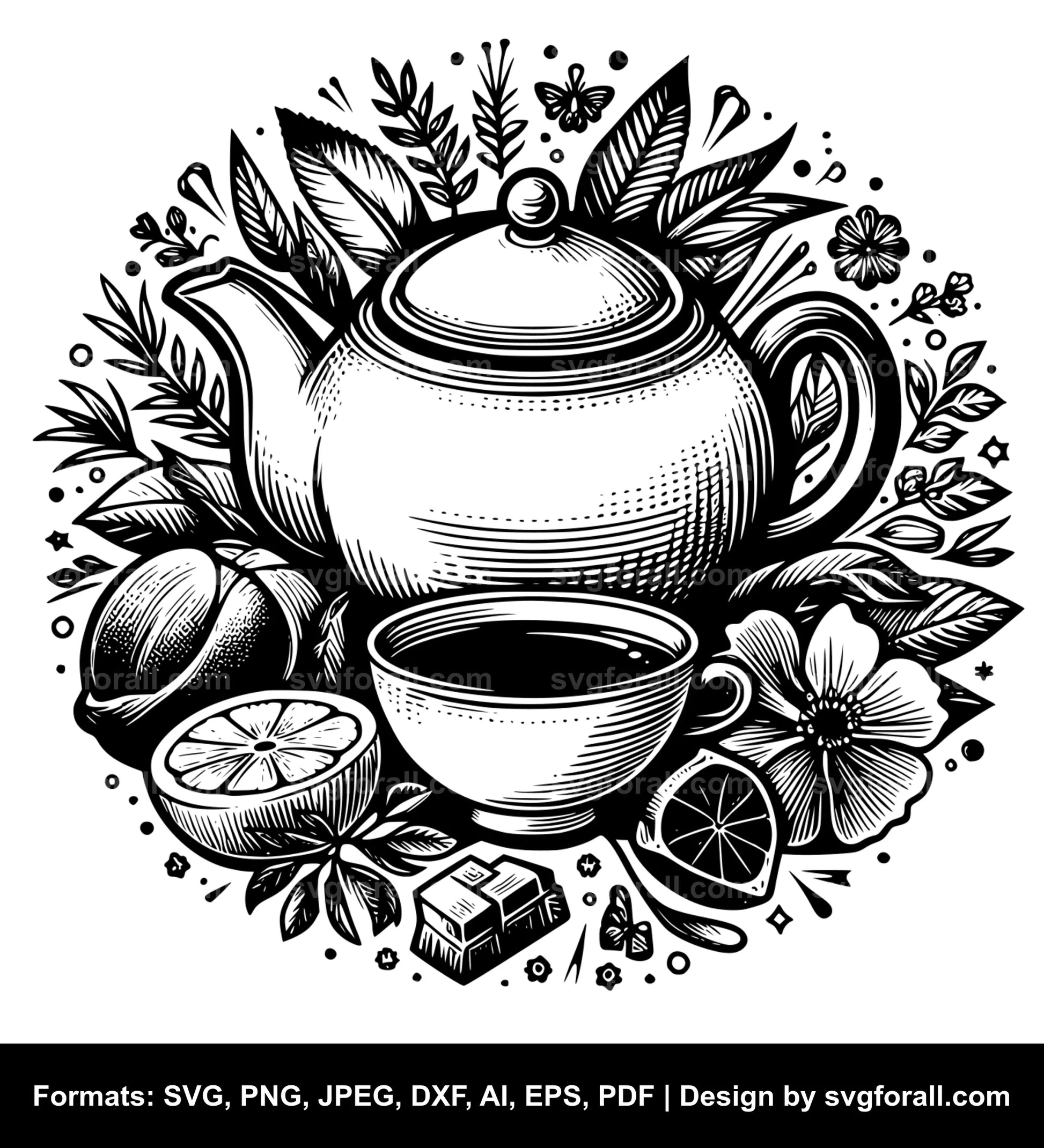 Tea SVG File