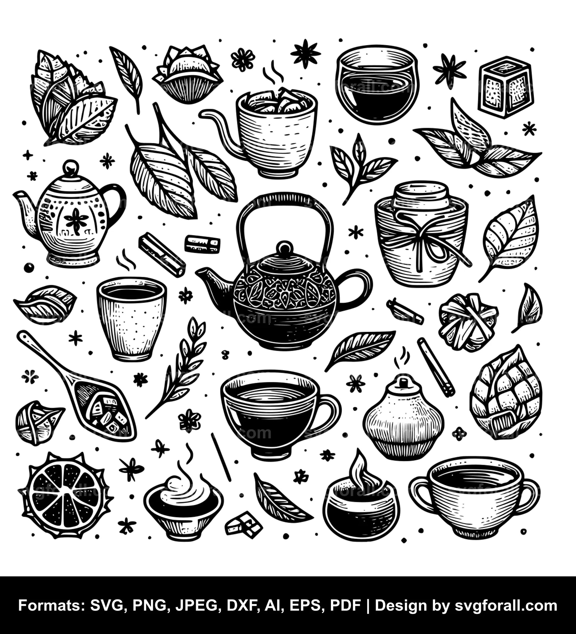 Tea SVG Vector