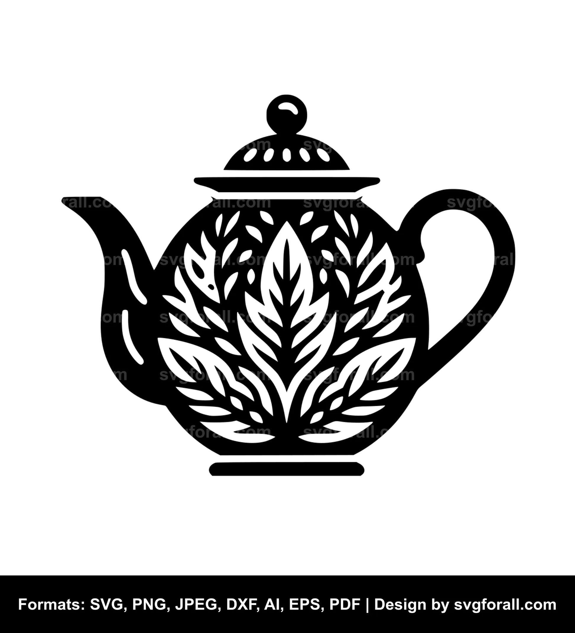 Teapot SVG File