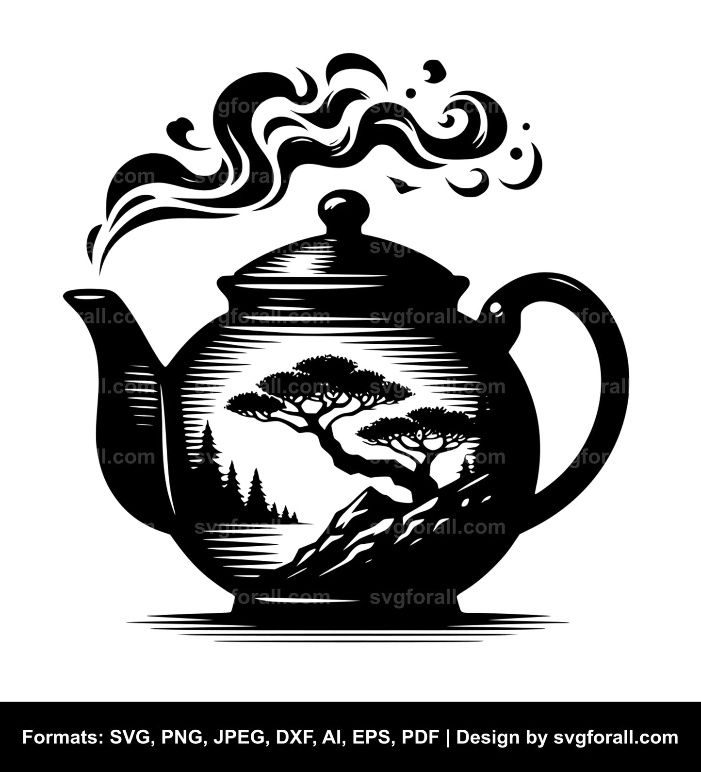 Teapot SVG Vector