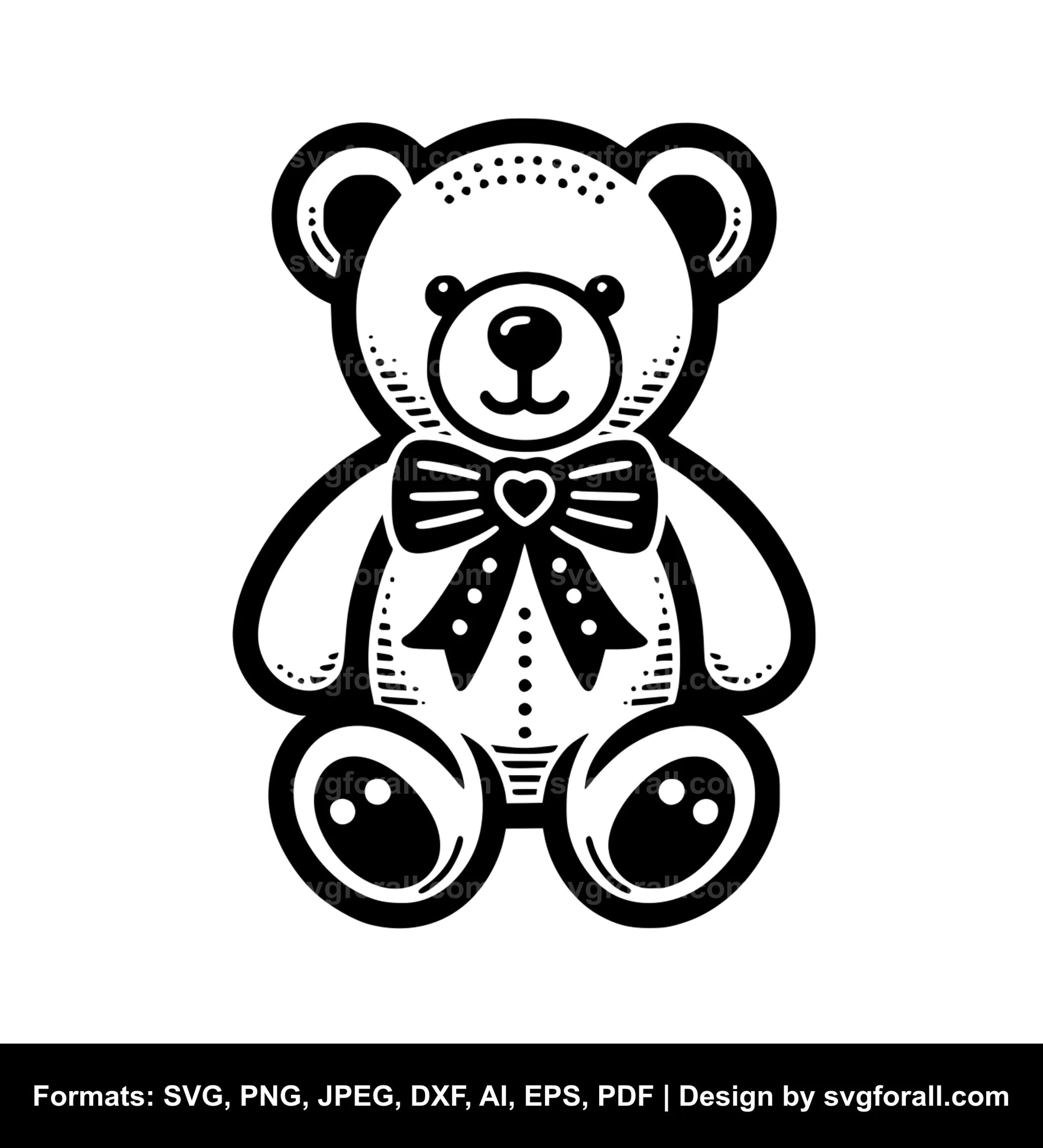 Teddy Bear SVG