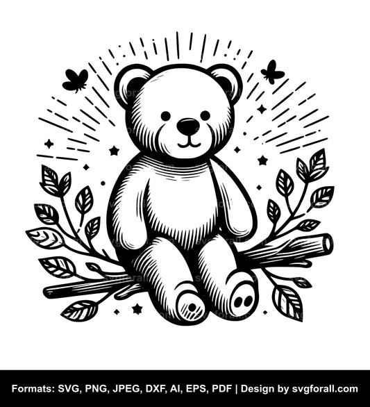 Teddy Bear SVG File