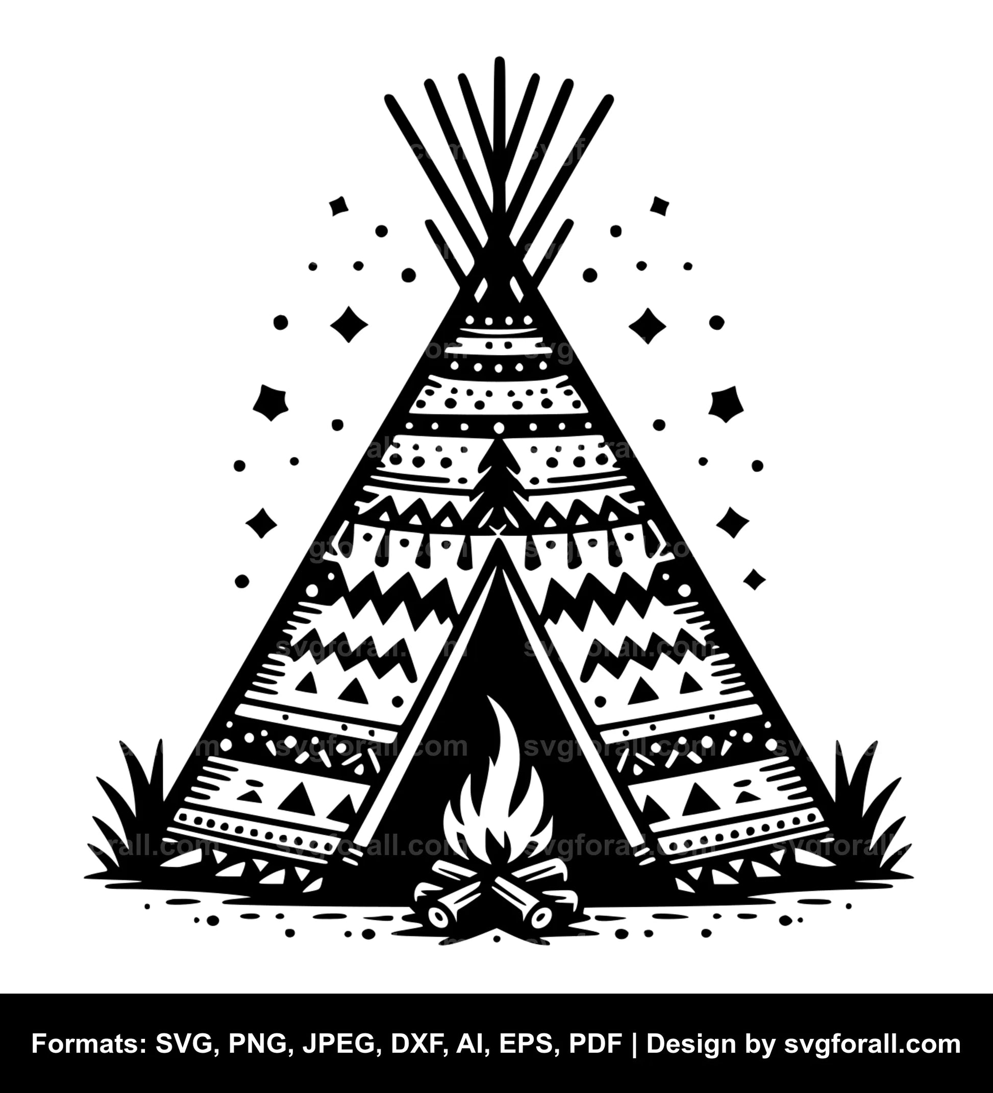 Teepee SVG