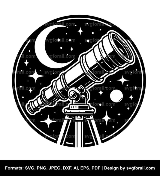 Telescope SVG Design