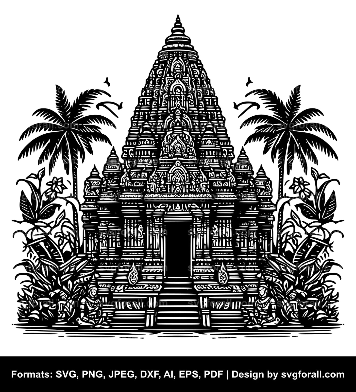 Temple Vector SVG