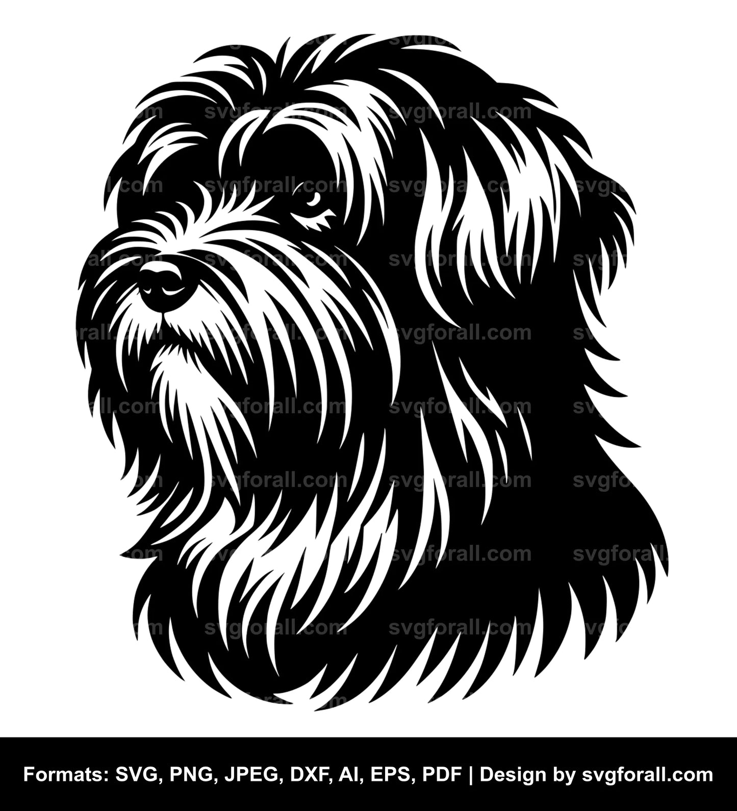 Tibetan Terrier Dog Cricut SVG