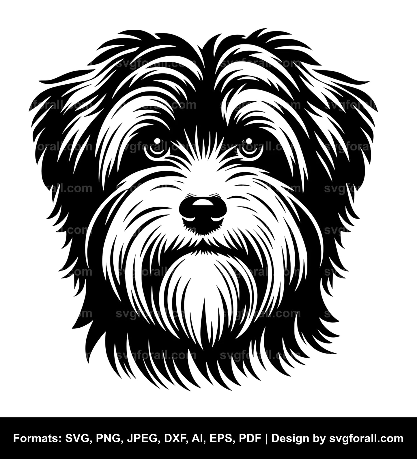 Tibetan Terrier Dog SVG PNG